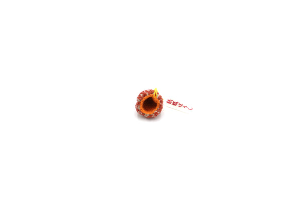 わたや菱刺し　てつびん帽子　あかいりんご専用　⑤